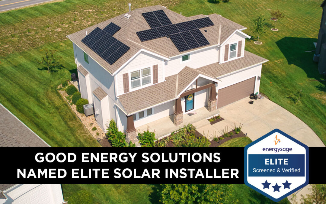 Good Energy Solutions Named Elite Solar Company by EnergySage