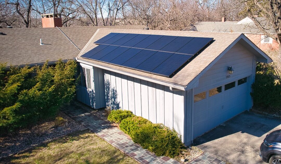 6.4 kW Residential Maxeon Solar Installation in Lawrence, Kansas