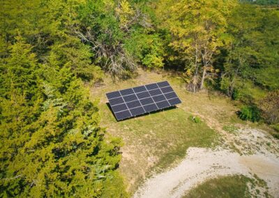 8.2 kW Residential Ground Mount Solar Installation in Lawrence, Kansas