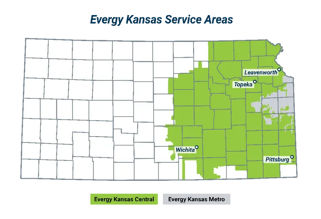 Evergy Kansas Central Service Area